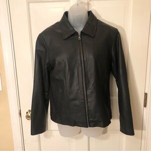USA Bikers Dream Apparel Insulated Leather Jacket Women's Size Medium
